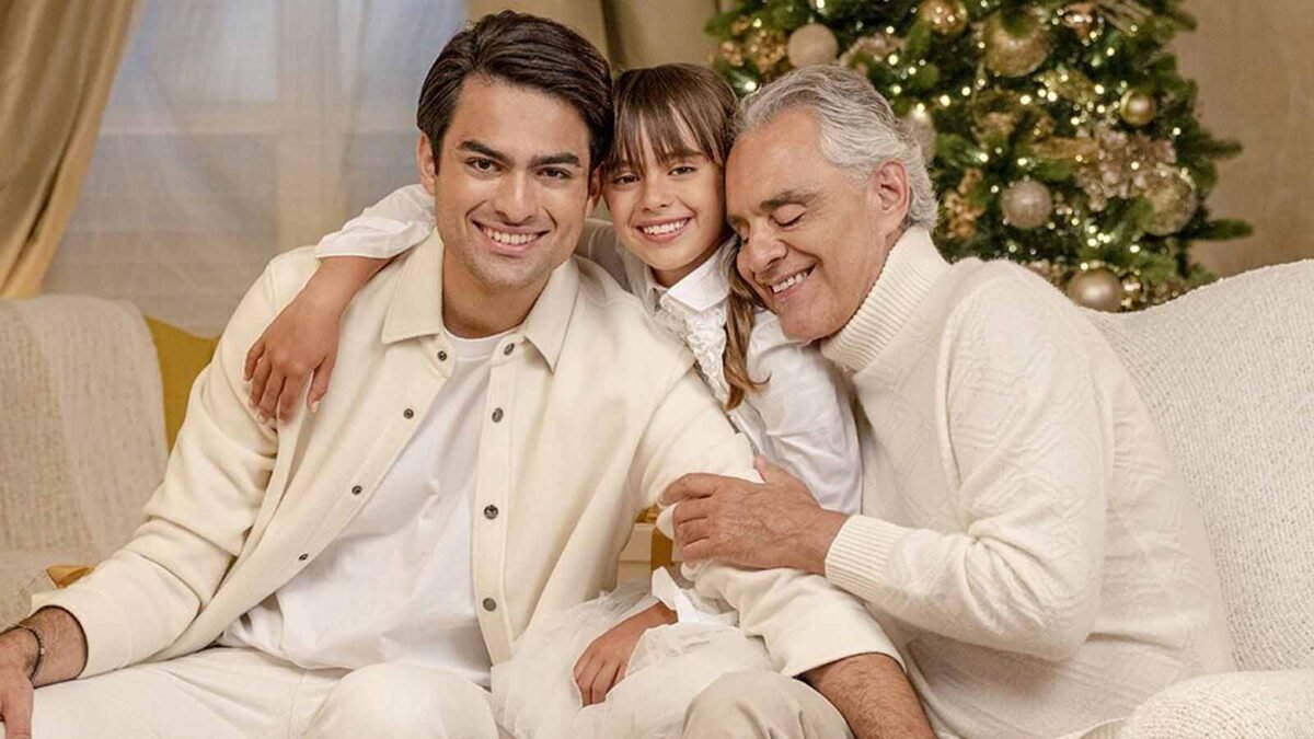 Com Os Filhos, Andrea Bocelli Lança álbum De Natal - Le Canzoni